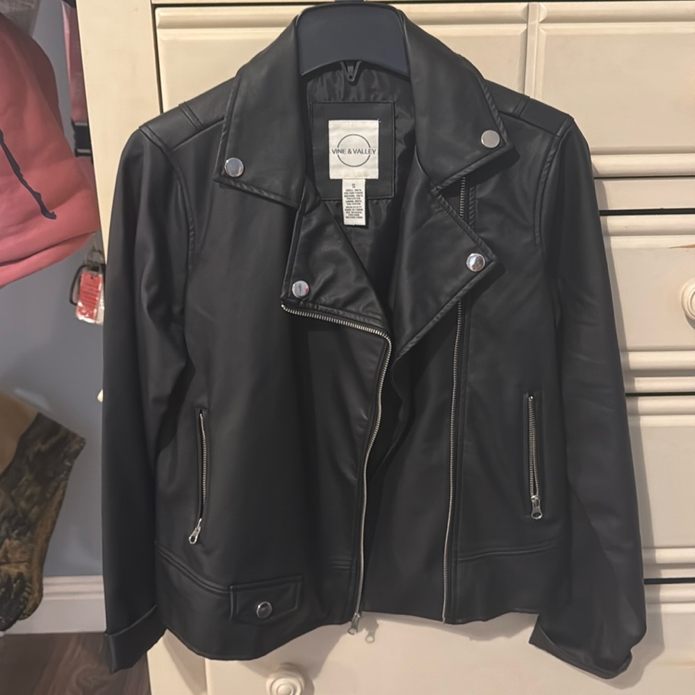 Vine & Valley leather jacket